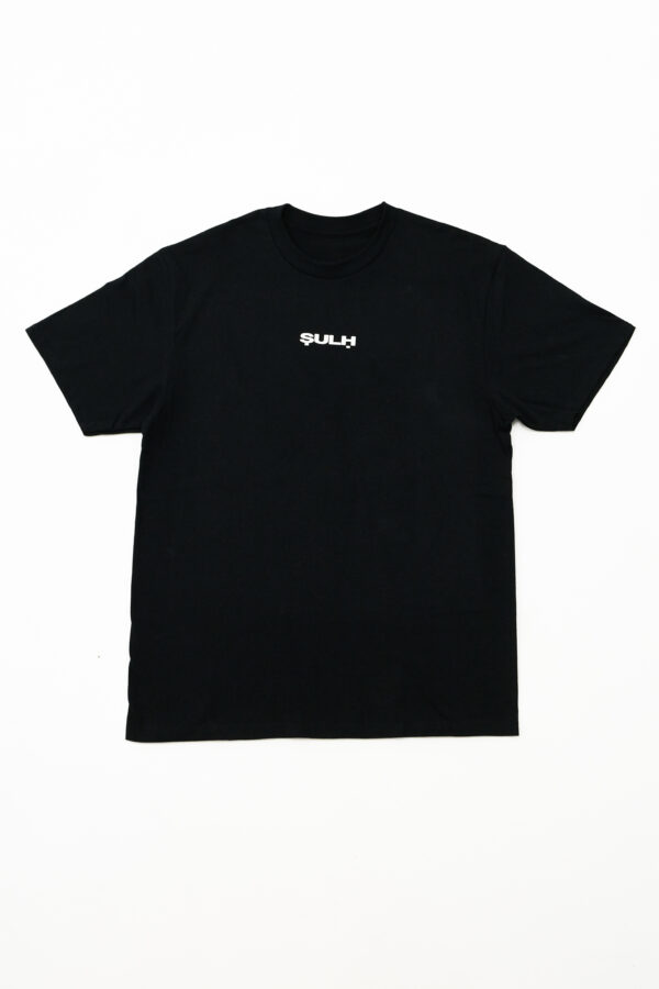 Black front SULH Basic Tee - White backdrop